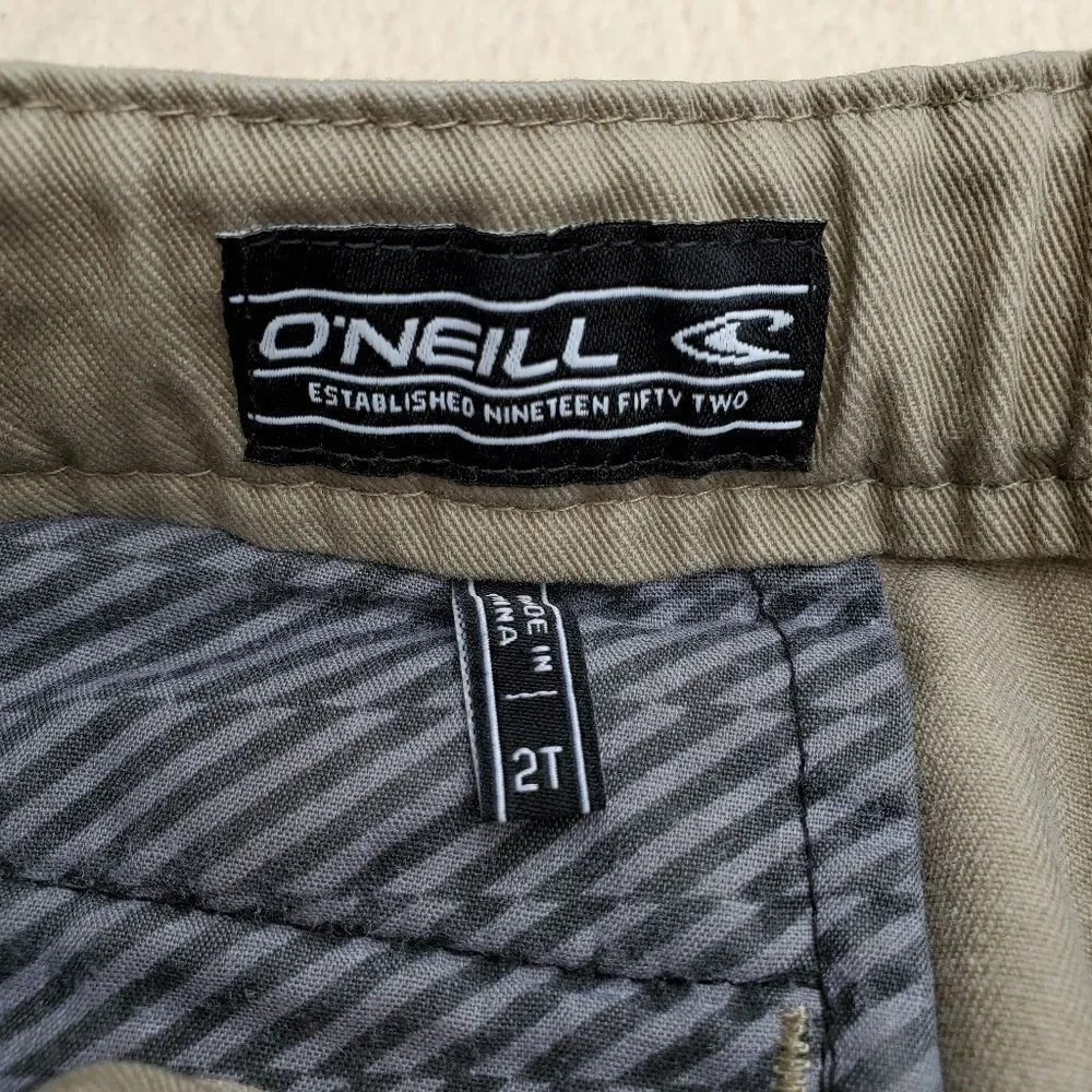 O'Neill tan brown shorts Size 2T